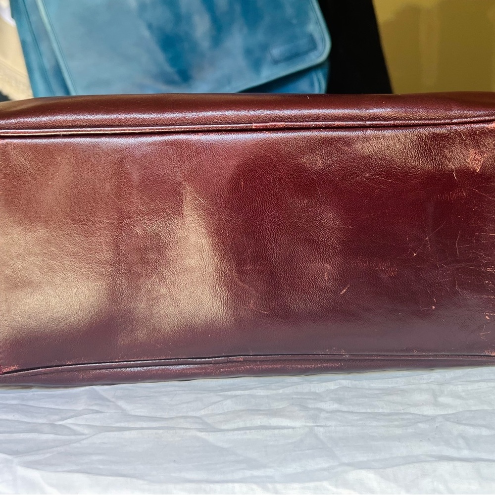 Bally Leather burgundy Satchel - Picture 7 of 15